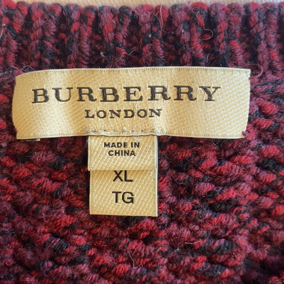 Burberry ombré wool crewneck - Picture 4 of 6